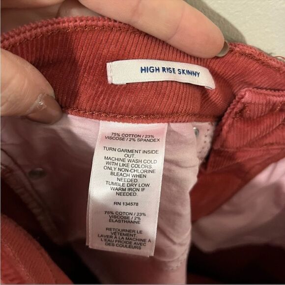 Vineyard Vines Jamie High-Rise Skinny Corduroy - Picture 11 of 16